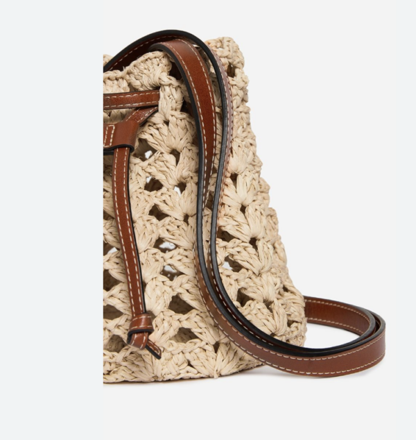Sac Bourse Raphia - Imagen 4